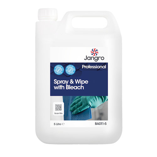 Jangro Professional Spray & Wipe with Bleach (BA011-5)